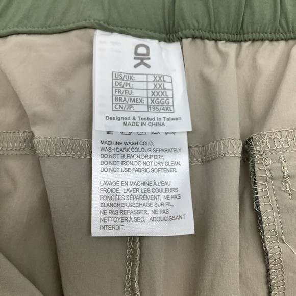 Little Donkey‎ Andy Mens Dry Tech Lightweight Cargo Shorts Tan Size XXL NWT - Picture 6 of 9